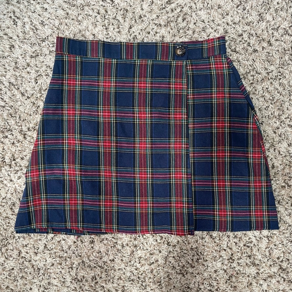 Micro mini plaid skirt from Shein